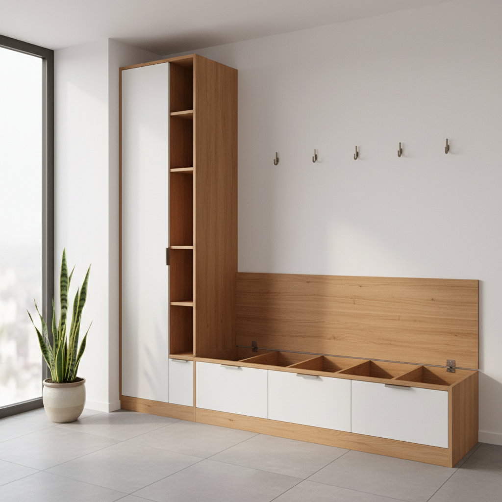 Hallway Always Cluttered? 5 Hall Design Cupboard Ideas