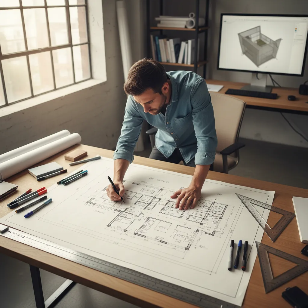 How to Improve Hand Rendering Speed for Architectural Floor Plans