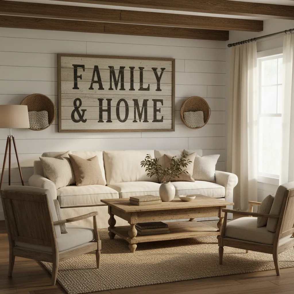 How to Safely Hang Heavy Rustic Wall Decor