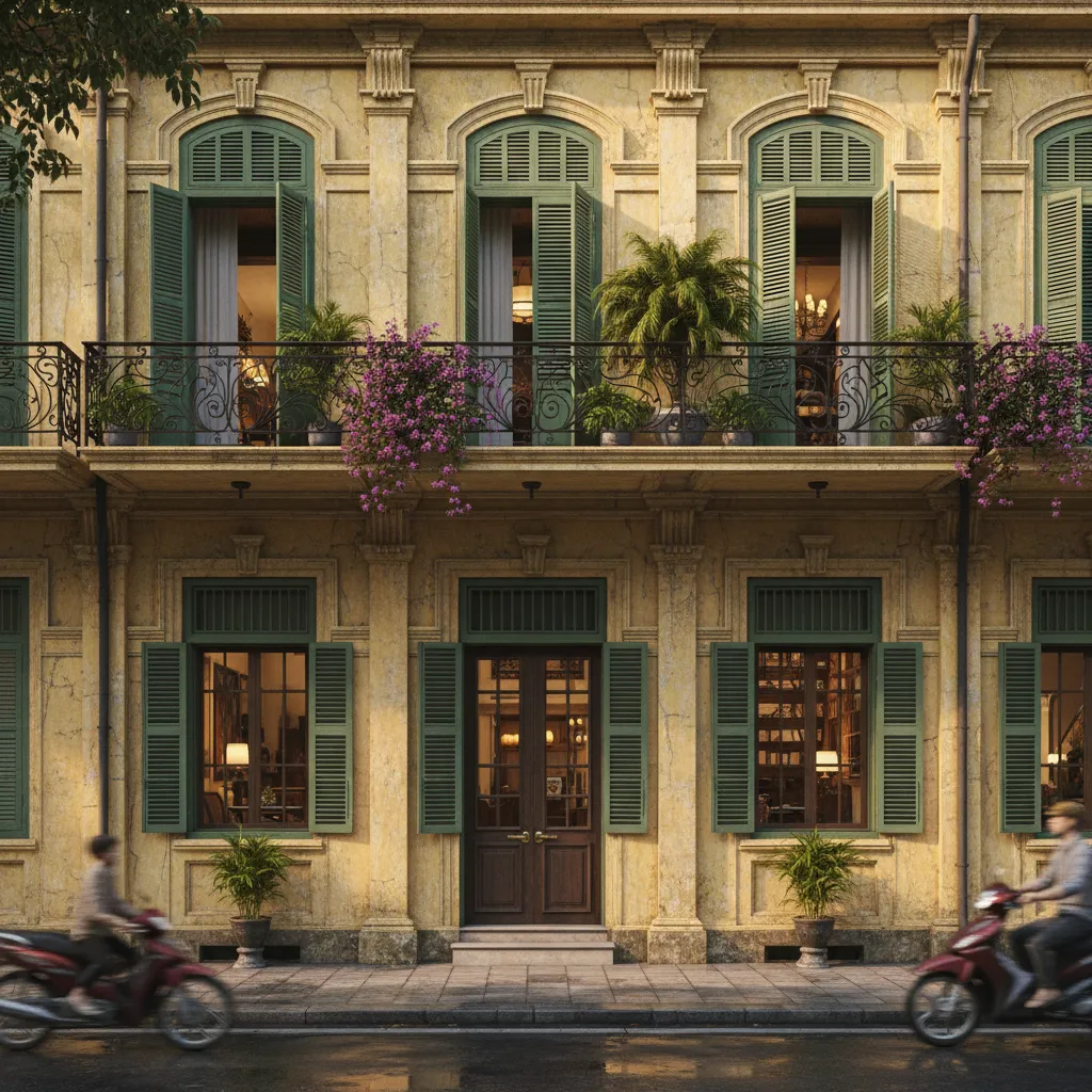 Bố Cục Màu Kiến Trúc Hà Nội: Vì Sao Nhìn Là Nhận Ra Ngay