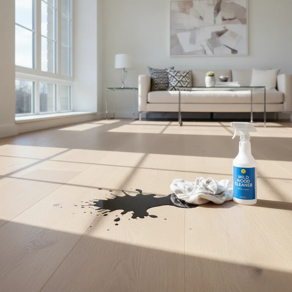 Hardwood Floor Cleaning Risks When Removing Hair Dye Stains