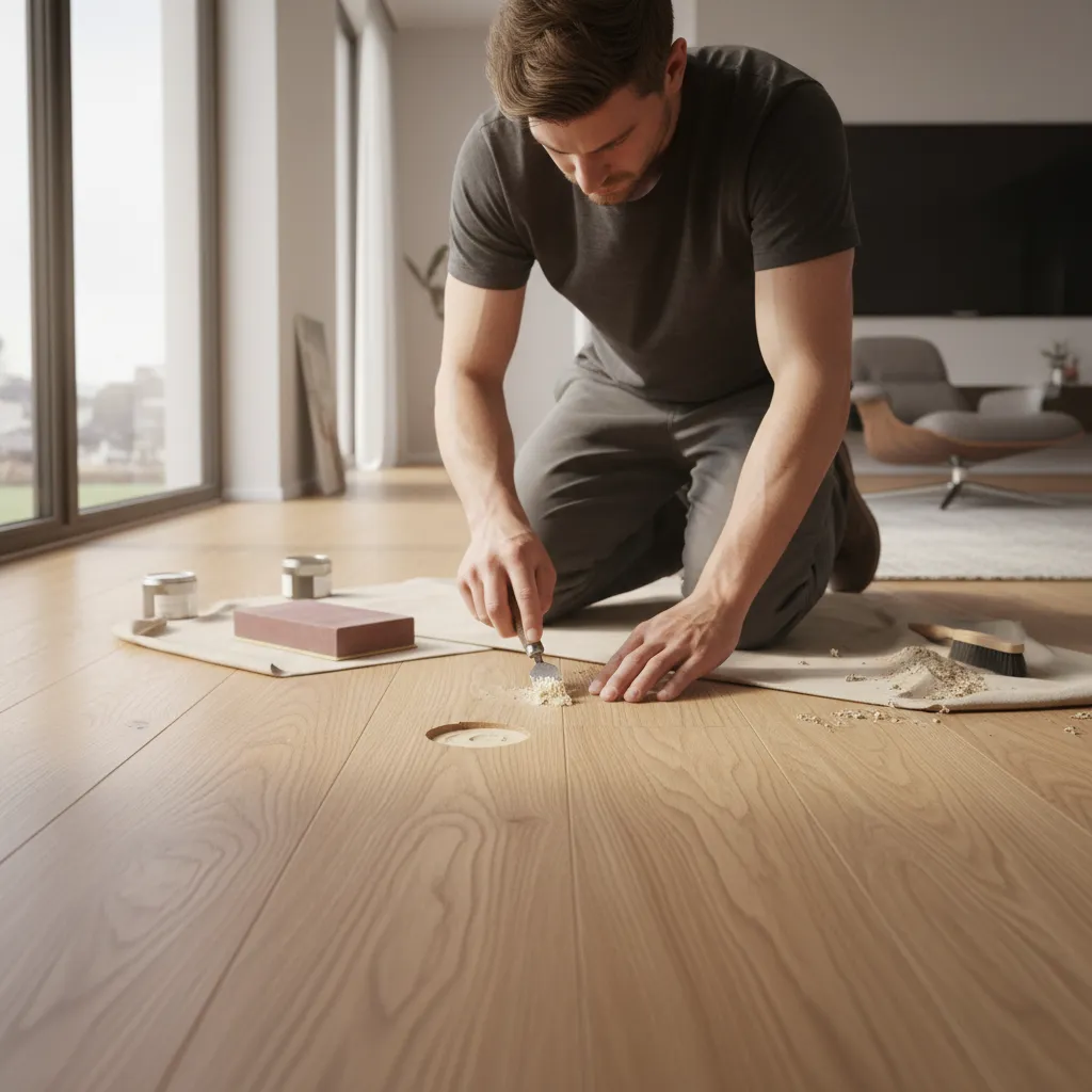 How to Fix Common Problems When Repairing Hardwood Floor Holes