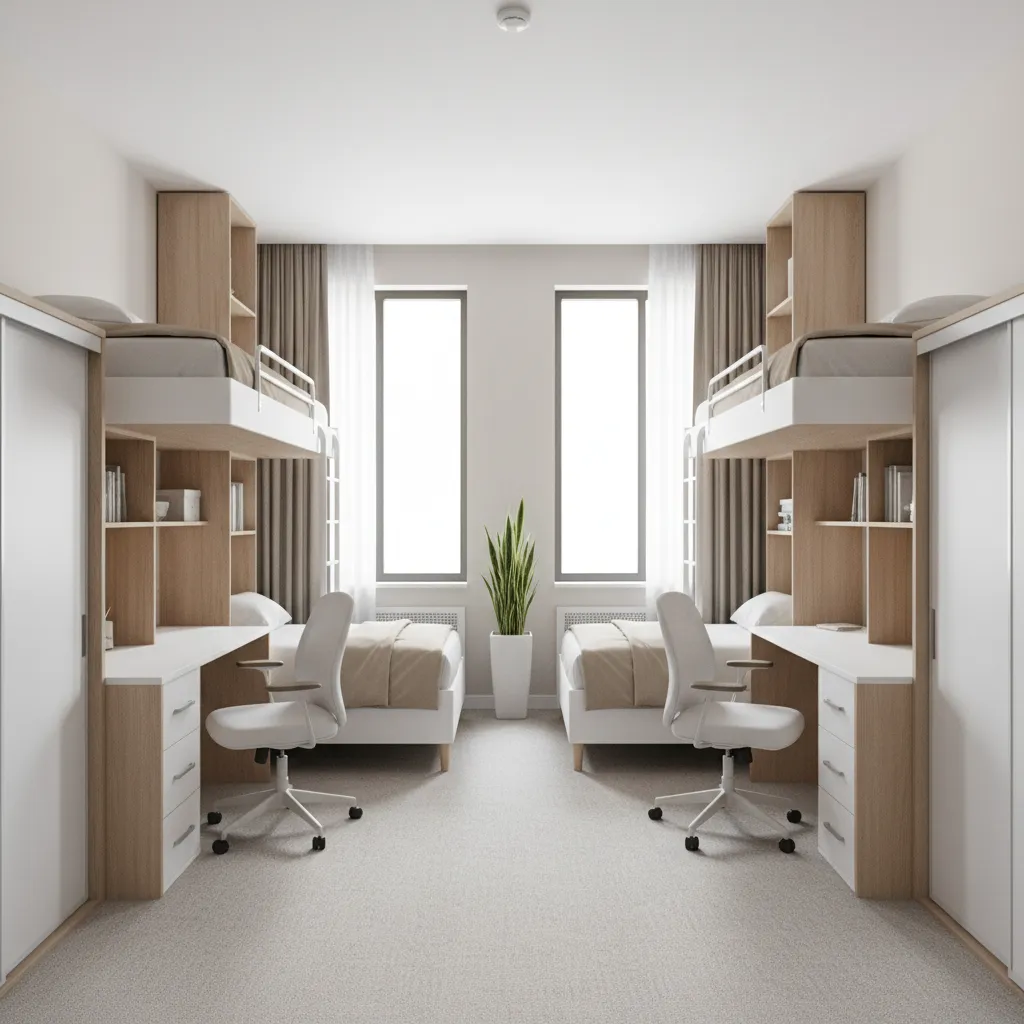 How to Optimize a Small Helaman Halls Dorm Room Layout