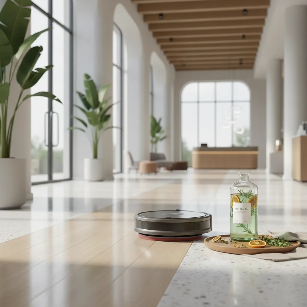 How Herbal Floor Cleaners Are Used in Commercial Spaces