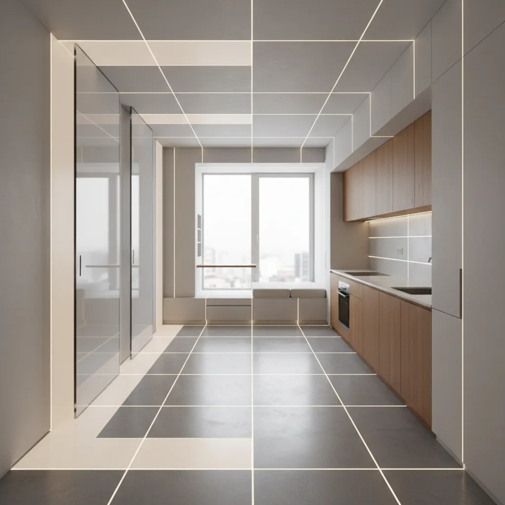 490 sq ft Apartment Interface