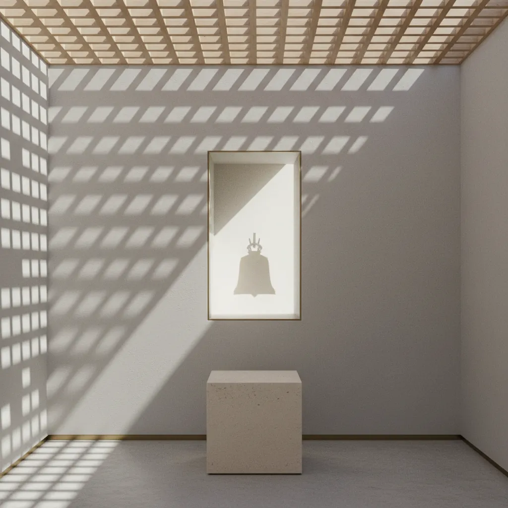 Simple Hindu Temple Floor Plan, Rendered for Tomorrow