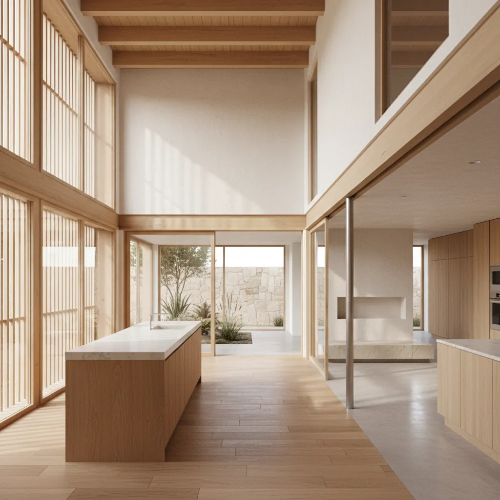 Planos de casas de una planta: 3 dormitorios bien pensados