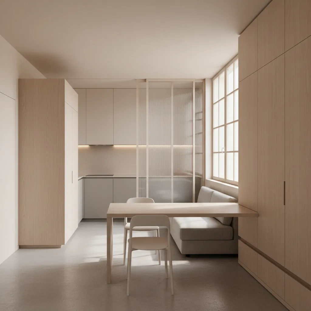 Mini planos para apartaestudios bien pensados