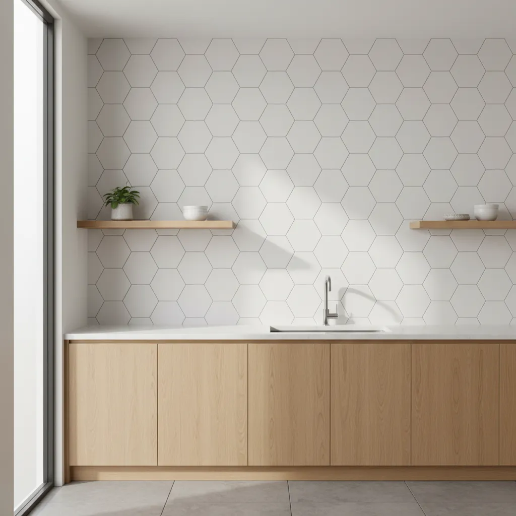 DIY or Pro for Hexagon Tile Kitchen Installation?: A designer’s honest take on whether installing hexagon kitchen tiles yourself is worth the effort or if hiring a professional installer will save time, money, and stress.