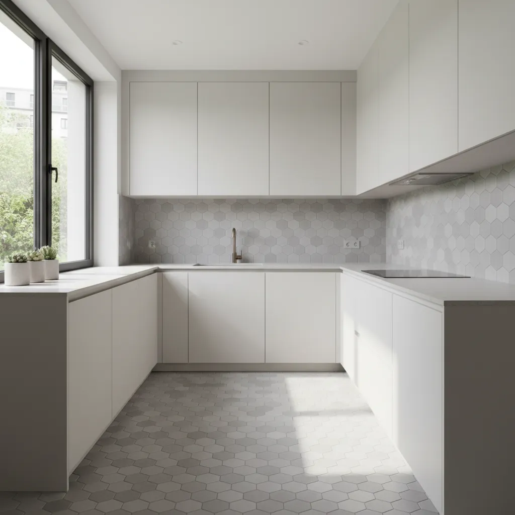 5 Hexagon Tile Layouts That Make Small Kitchens Look Bigger
