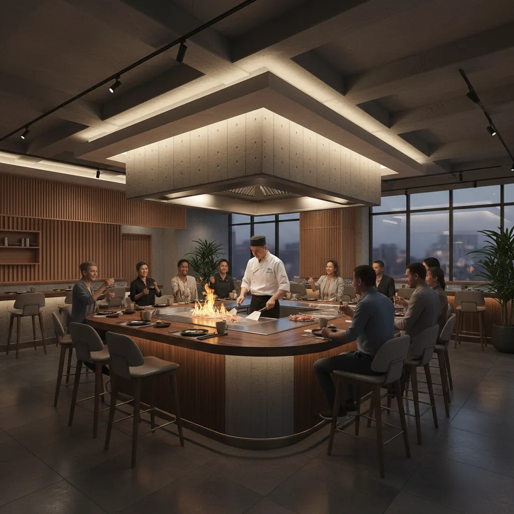 How Restaurants and Outdoor Kitchens Use Hibachi Grill Islands Efficiently