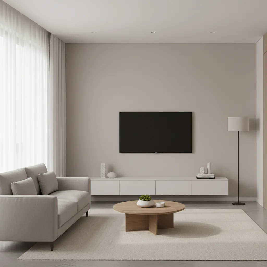 How to Hide TV Wires in a Small Living Room Without Renovation