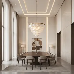 How to Calculate the Right Chandelier Size for High Ceilings