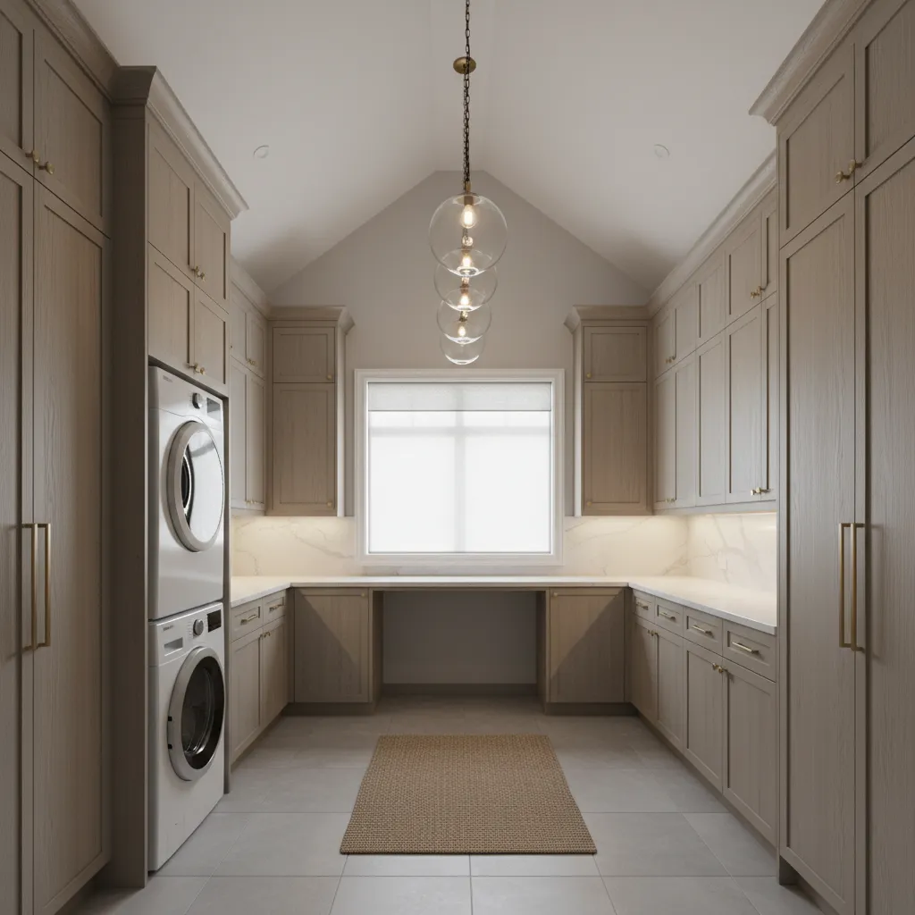 Optimizing Lighting and Airflow in High-Ceiling Laundry Rooms