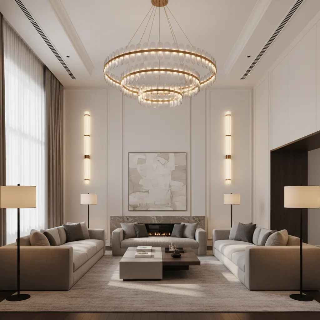 How to Fix Poor Lighting in High Ceiling Living Rooms