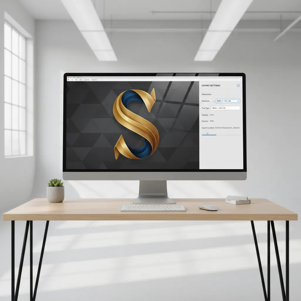 exporting high resolution stylish letter wallpaper design