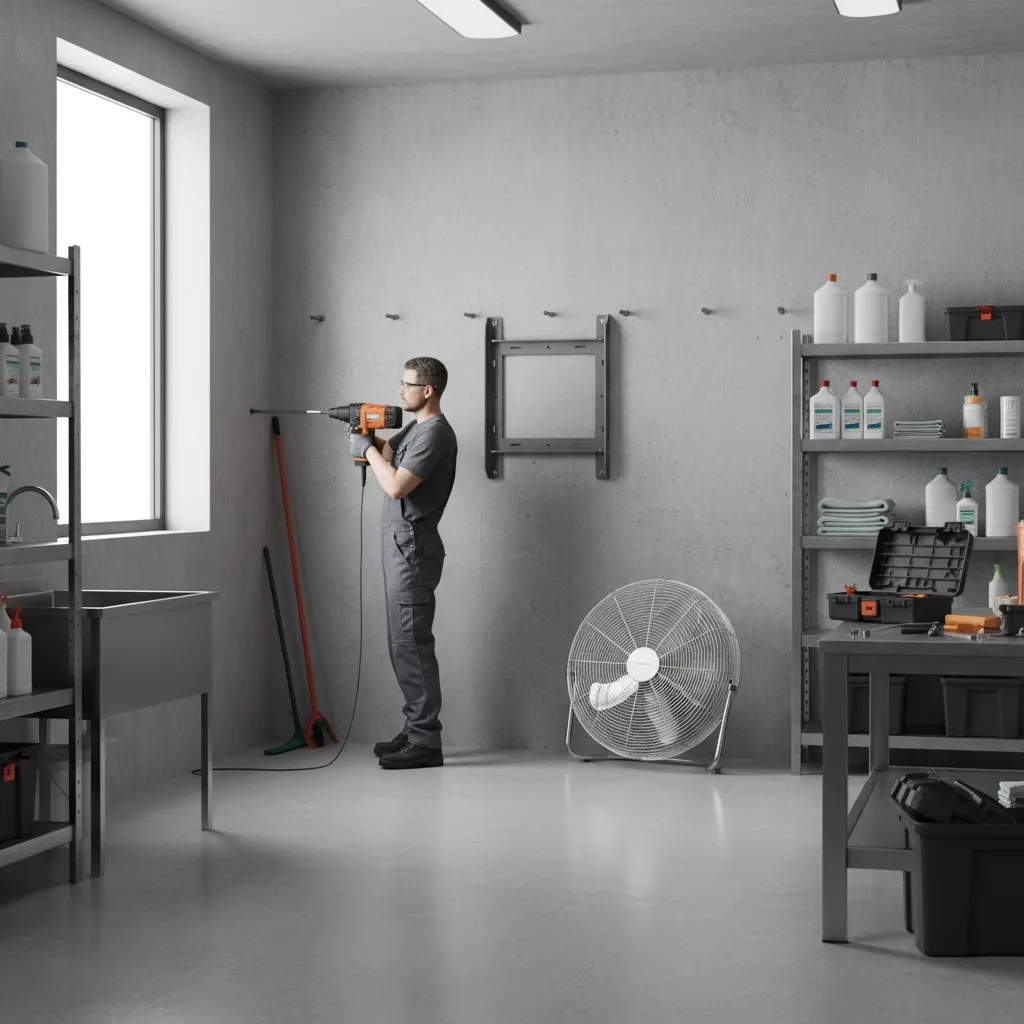 Safety and Mounting Risks When Installing a High Speed Wall Fan