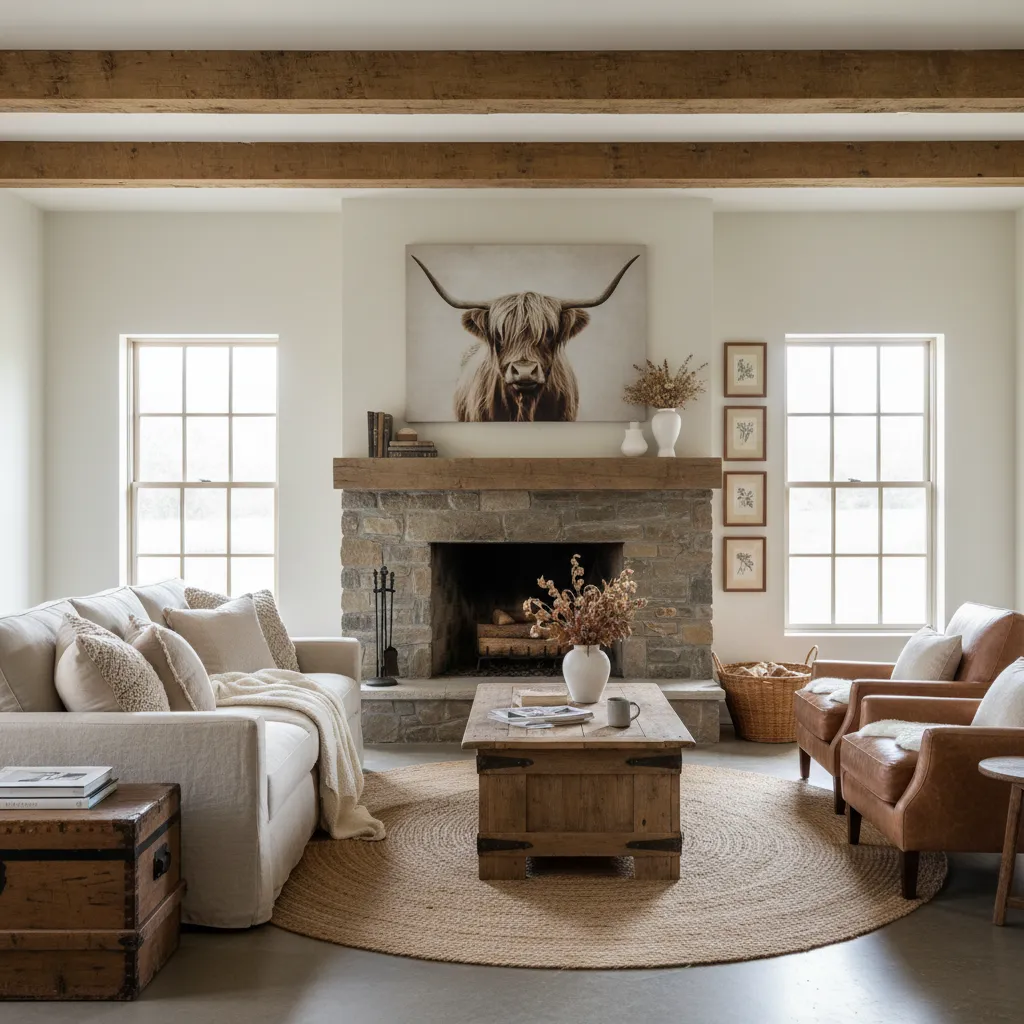 Highland Cow Wall Art vs Canvas Prints: A designer’s honest comparison of Highland cow wall decor styles for rustic and farmhouse rooms