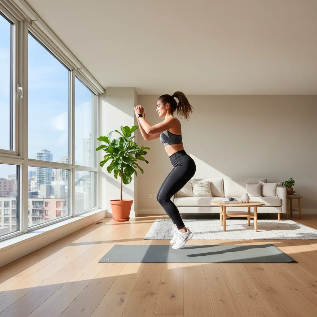 Diseños de HIIT en casa que sí funcionan