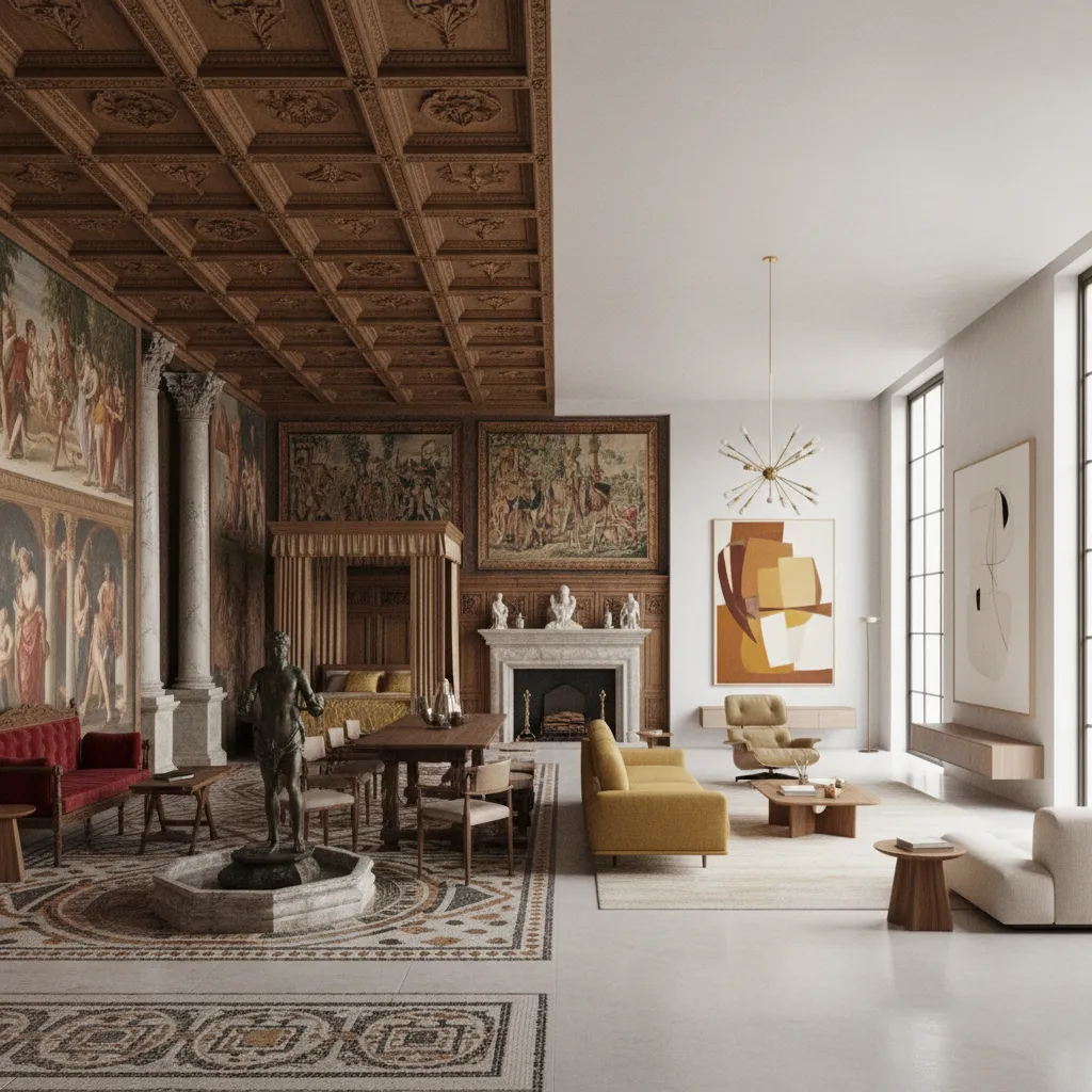 Historia del diseño de interiores: evolución y claves