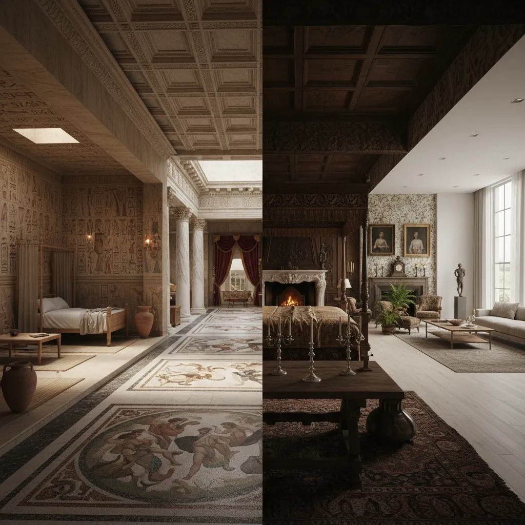 Historia del diseño de interiores según John Pile