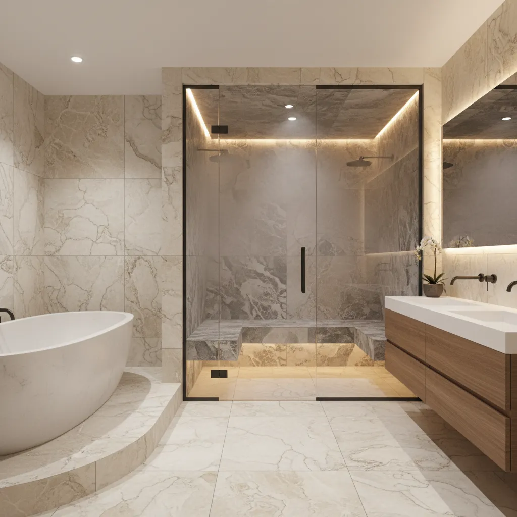 How to Decide the Ideal Steam Room Size for Your Home Bathroom