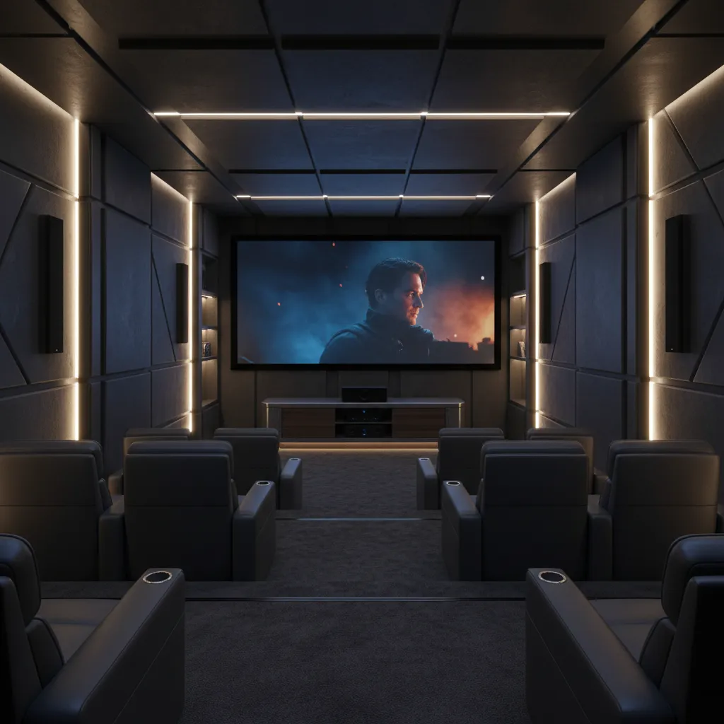 Diseño de salas de cine en casa: guía completa