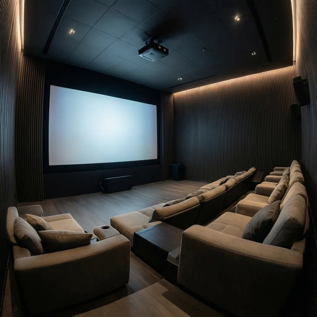 Cómo diseñar una sala de cine en casa