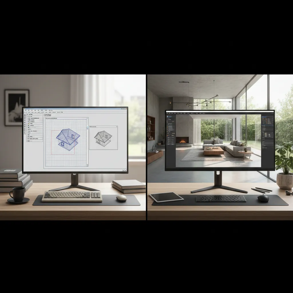 Home Designer Essentials 2014 vs Modern Home Design Software