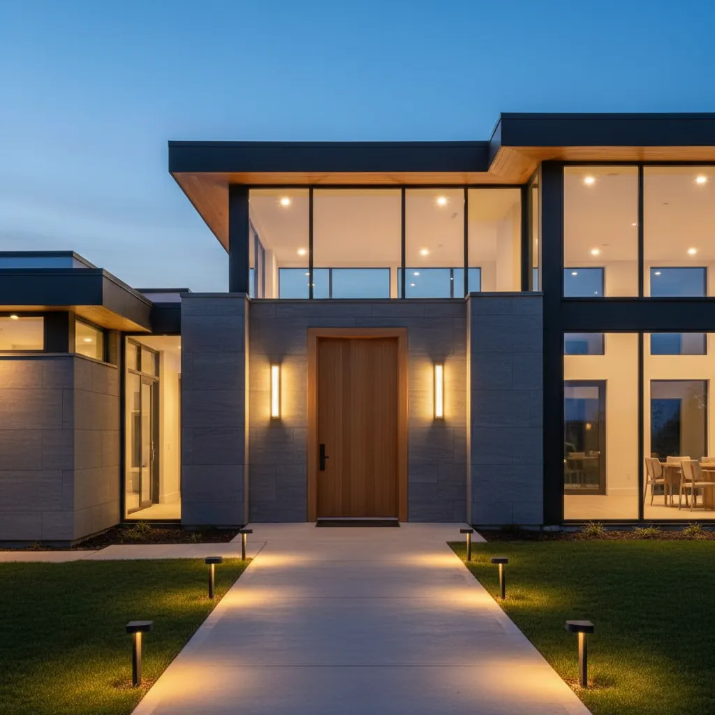 How to Optimize Lighting for a Safe and Attractive Home Entrance
