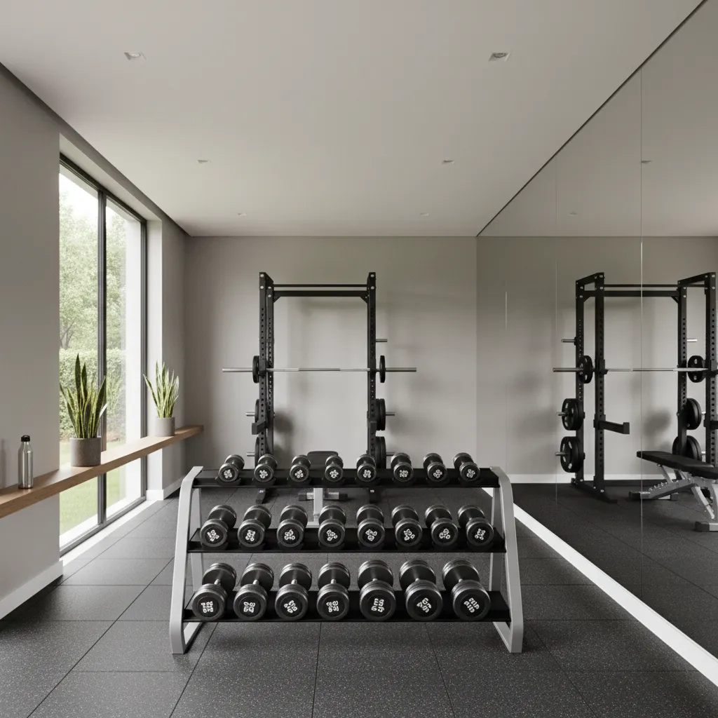 Diseño y construcción de gimnasios en casa