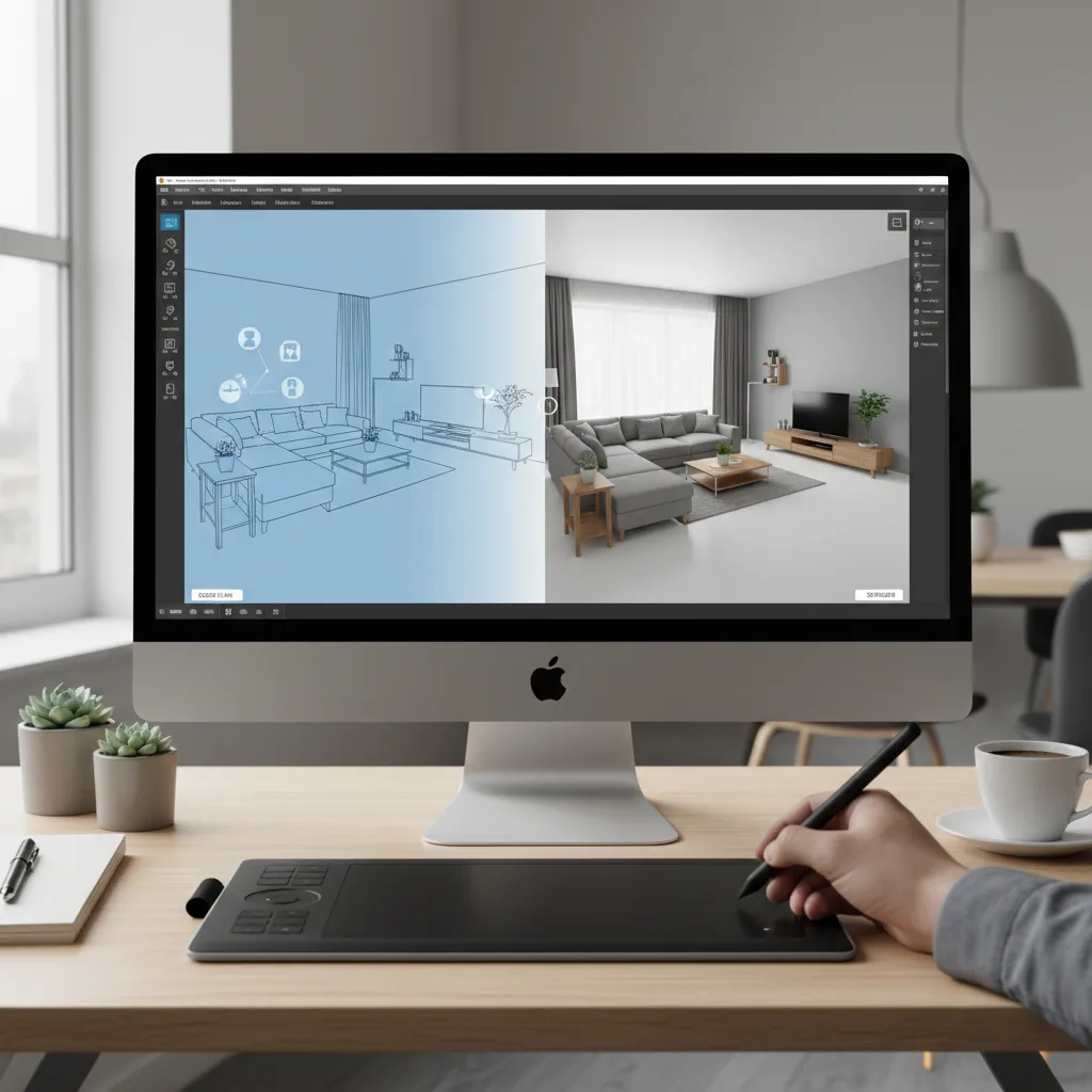 step by step interior layout planning using home design software