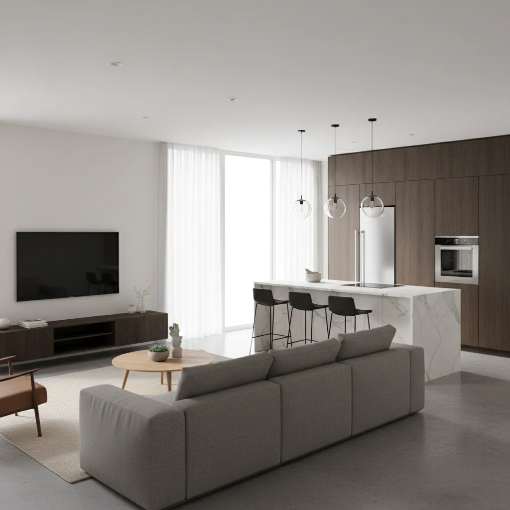 3D home layout visualization created using house sketch software