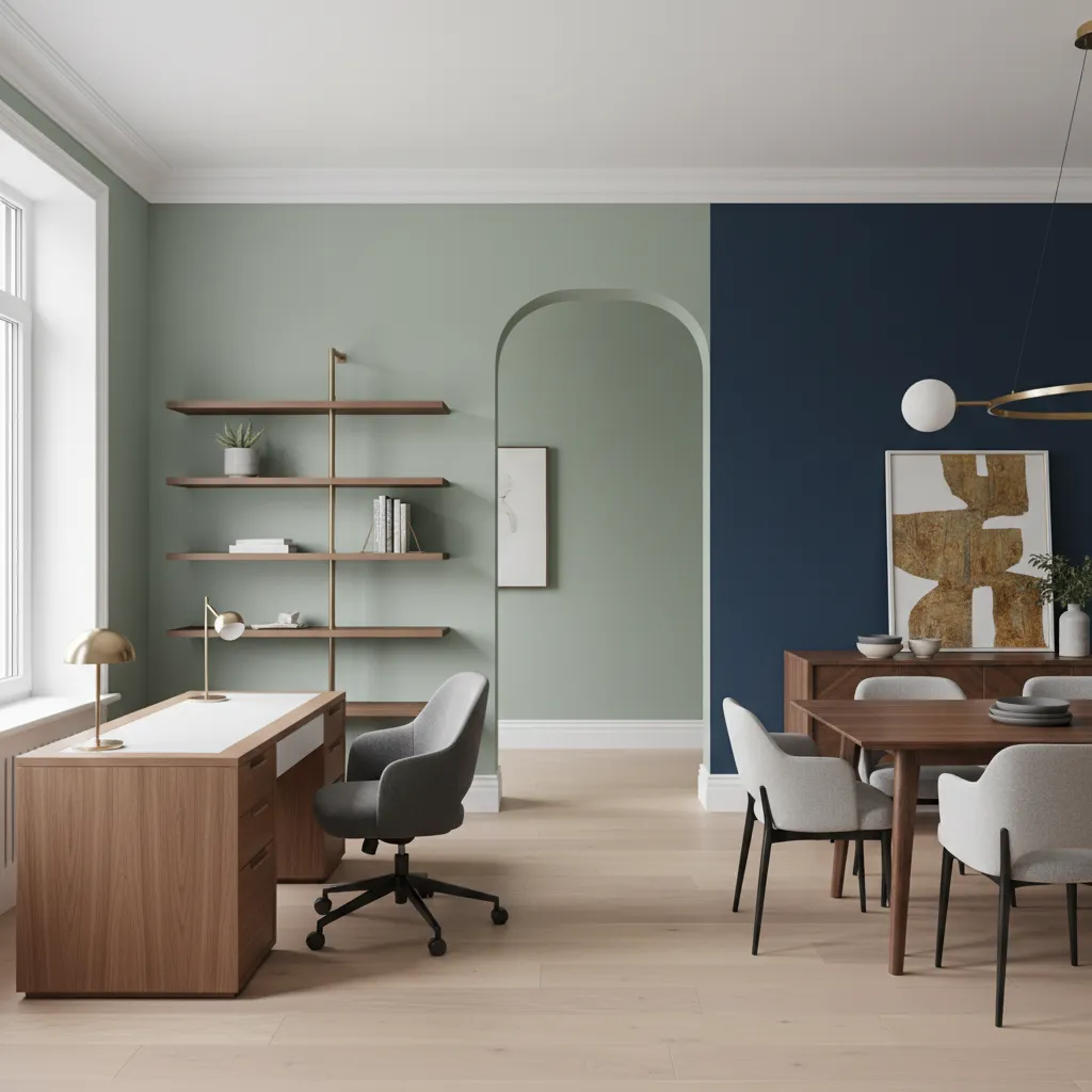 Interior Designer Tips for Painting Home Offices and Dining Rooms