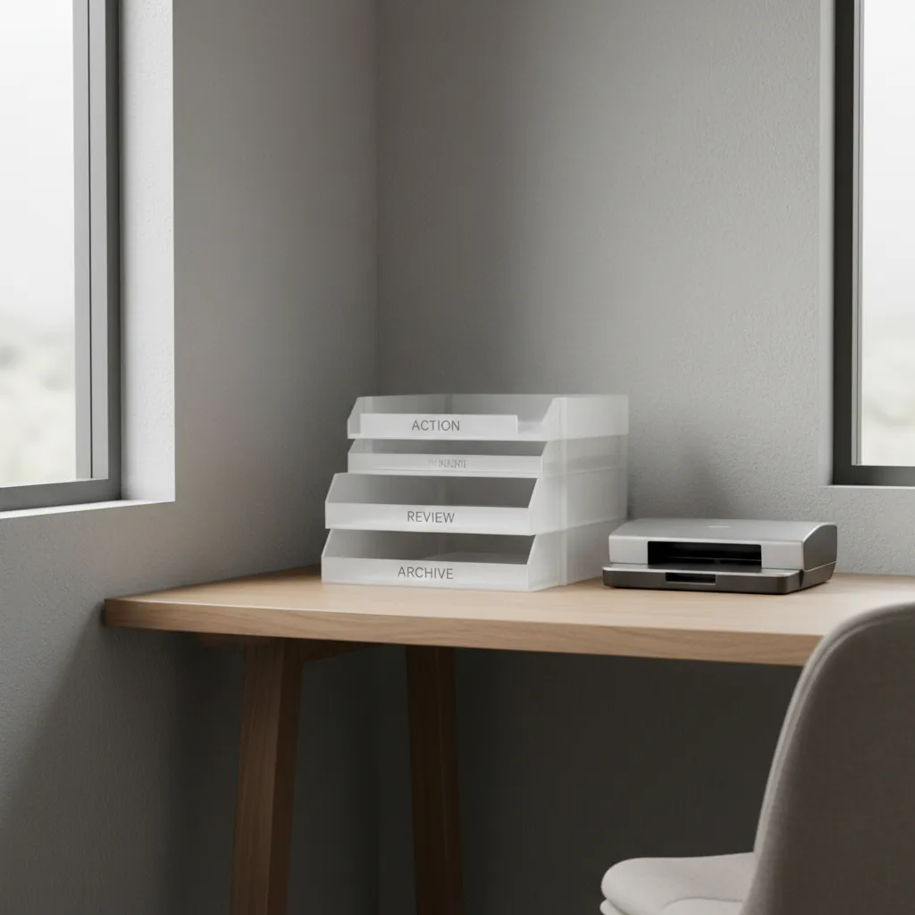 Optimize Home Office Mail Station Workflow for Faster Daily Processing