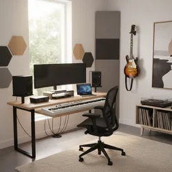 How to Decide the Best Creative Home Office and Music Room Setup for Your Space