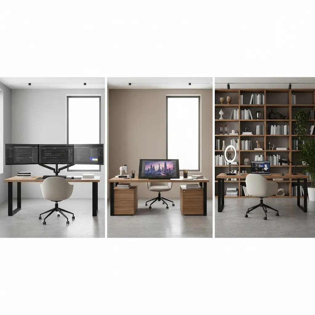 Home Office Setup Requirements for Different Remote Work Industries: How programmers, designers, teachers, and consultants design workspaces that actually support their daily workflows