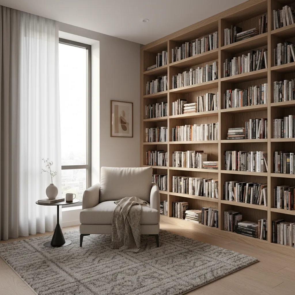 Thiết Kế Phòng Đọc Sách Tại Nhà Đẹp, Yên Tĩnh Và Tập Trung