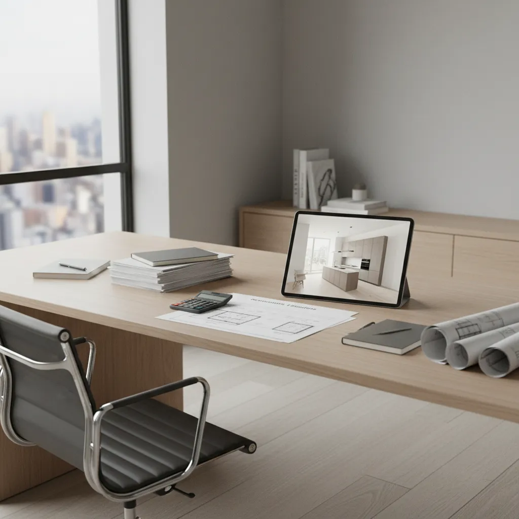 Budget comparison with renovation estimates and financial planning tools