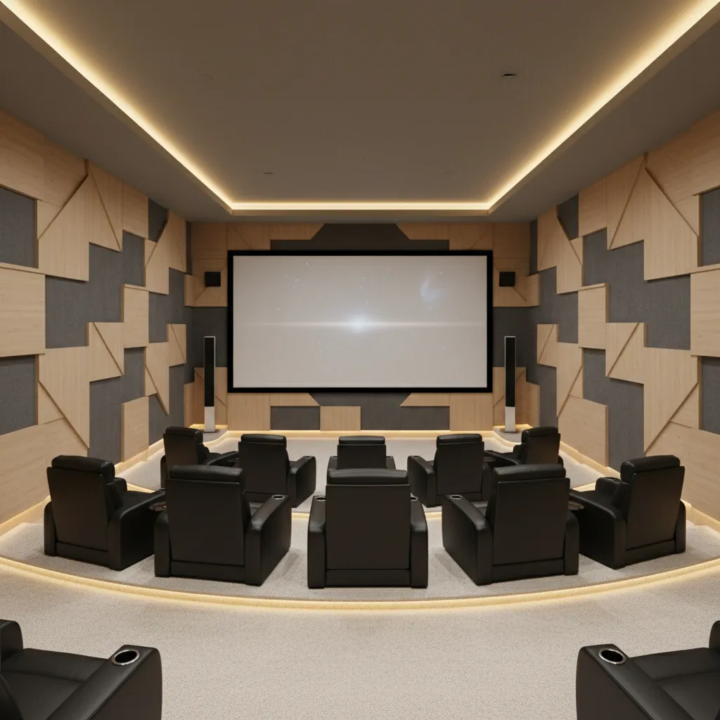 How Carpet Padding and Underlay Improve Home Theater Acoustics