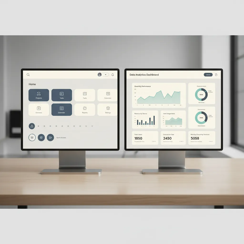 Home vs Dashboard vs Main Page Which Interface Name Works Best