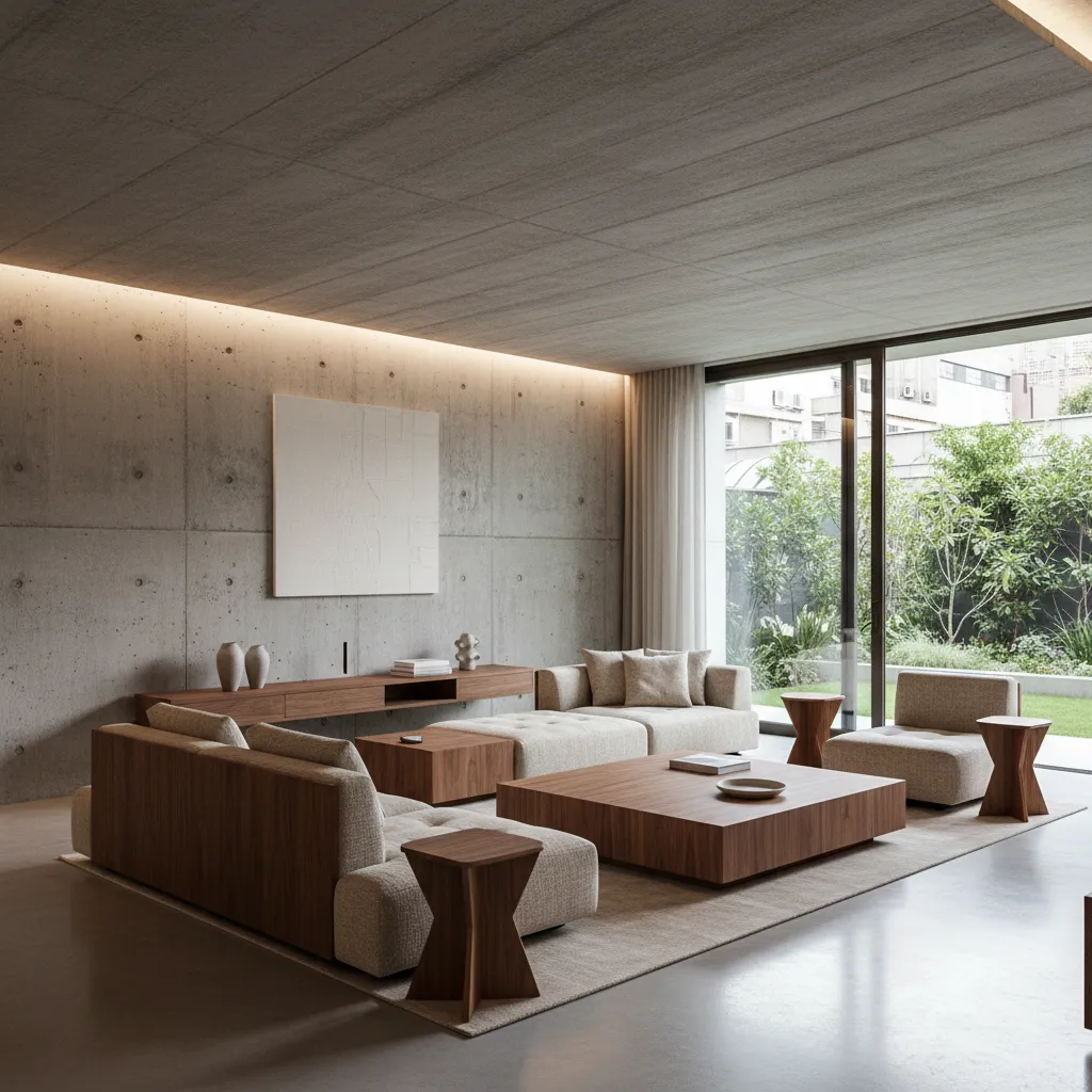 Hormigón en diseño de interiores: guía práctica