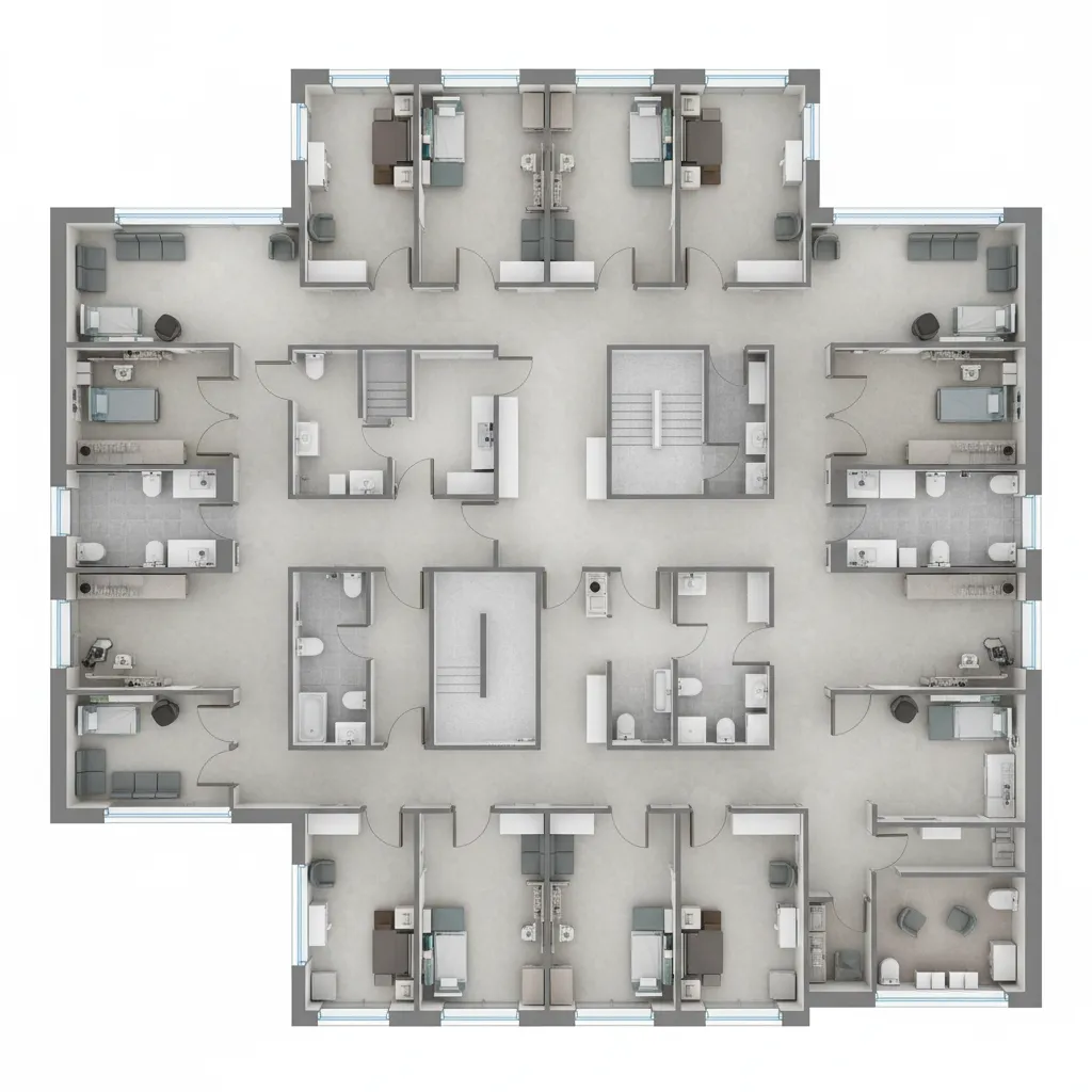 Common Hospital Floor Plan Design Mistakes and How to Fix Them