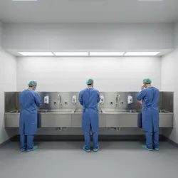 Scrub Sink Types in Hospital Scrub Rooms: Sensor vs Manual vs Foot-Controlled Systems