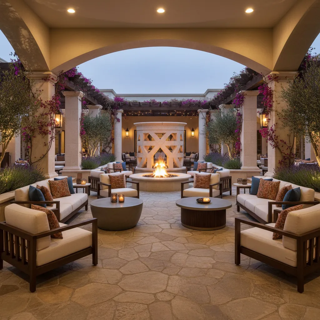 How Restaurants and Resorts Use Chiminea Decor to Create Atmosphere