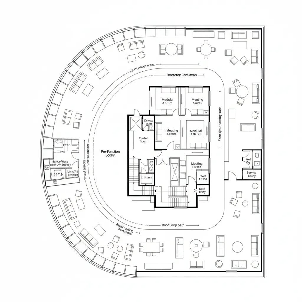 Upper Hospitality + Rooftop Commons