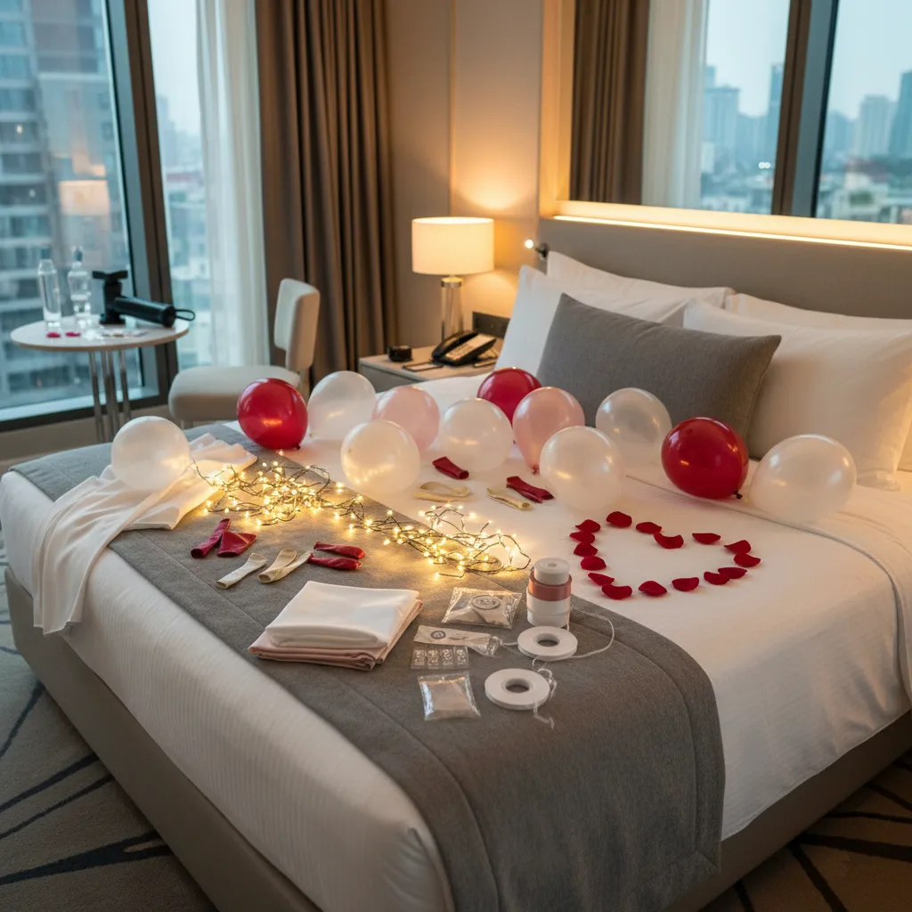 Essential Tools and Supplies for Hotel Room Decorations