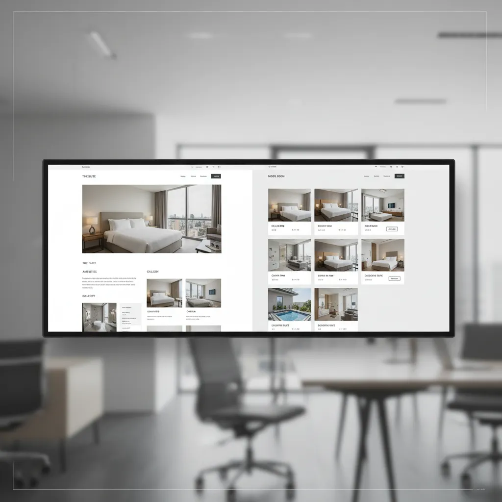 HTML Hotel Room Layout vs Card Based Room Design Which Structure Works Better