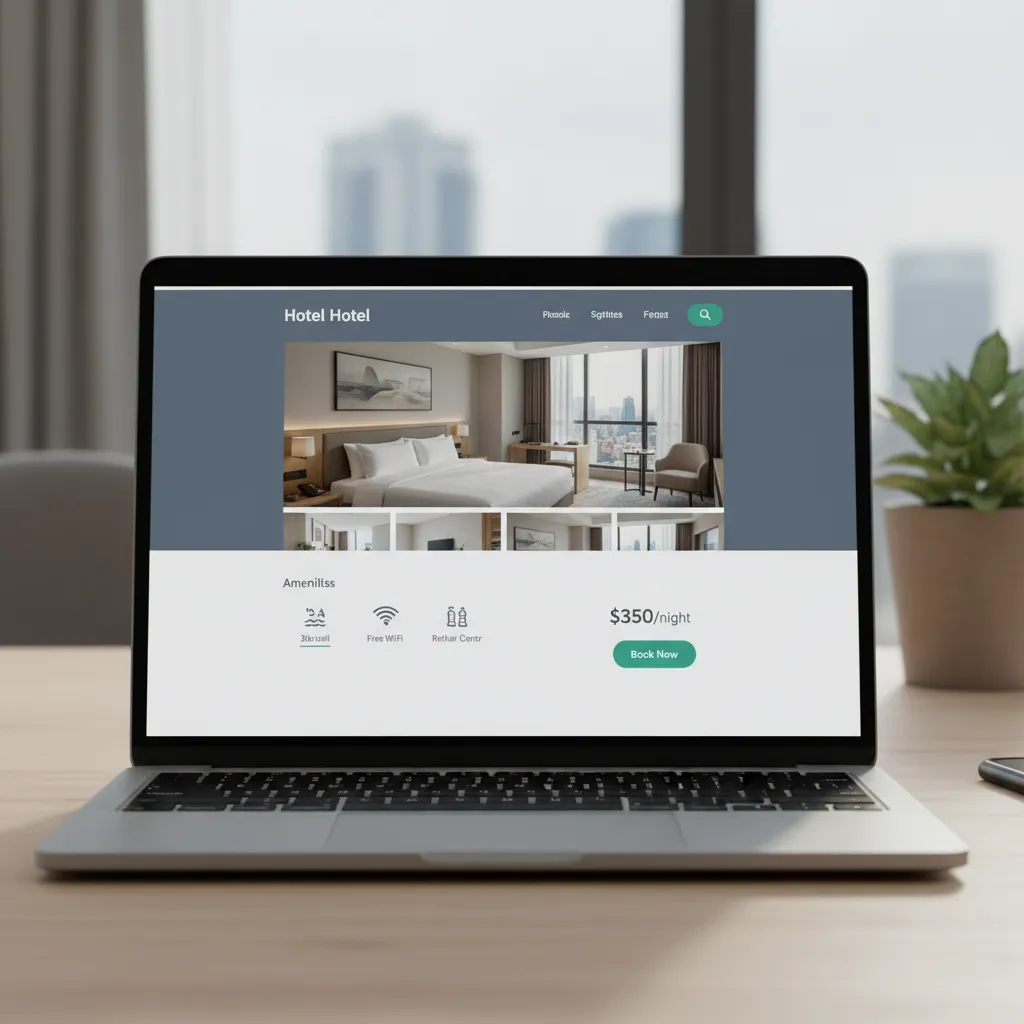 Industry Standards for Hotel Room Page Design and Layout