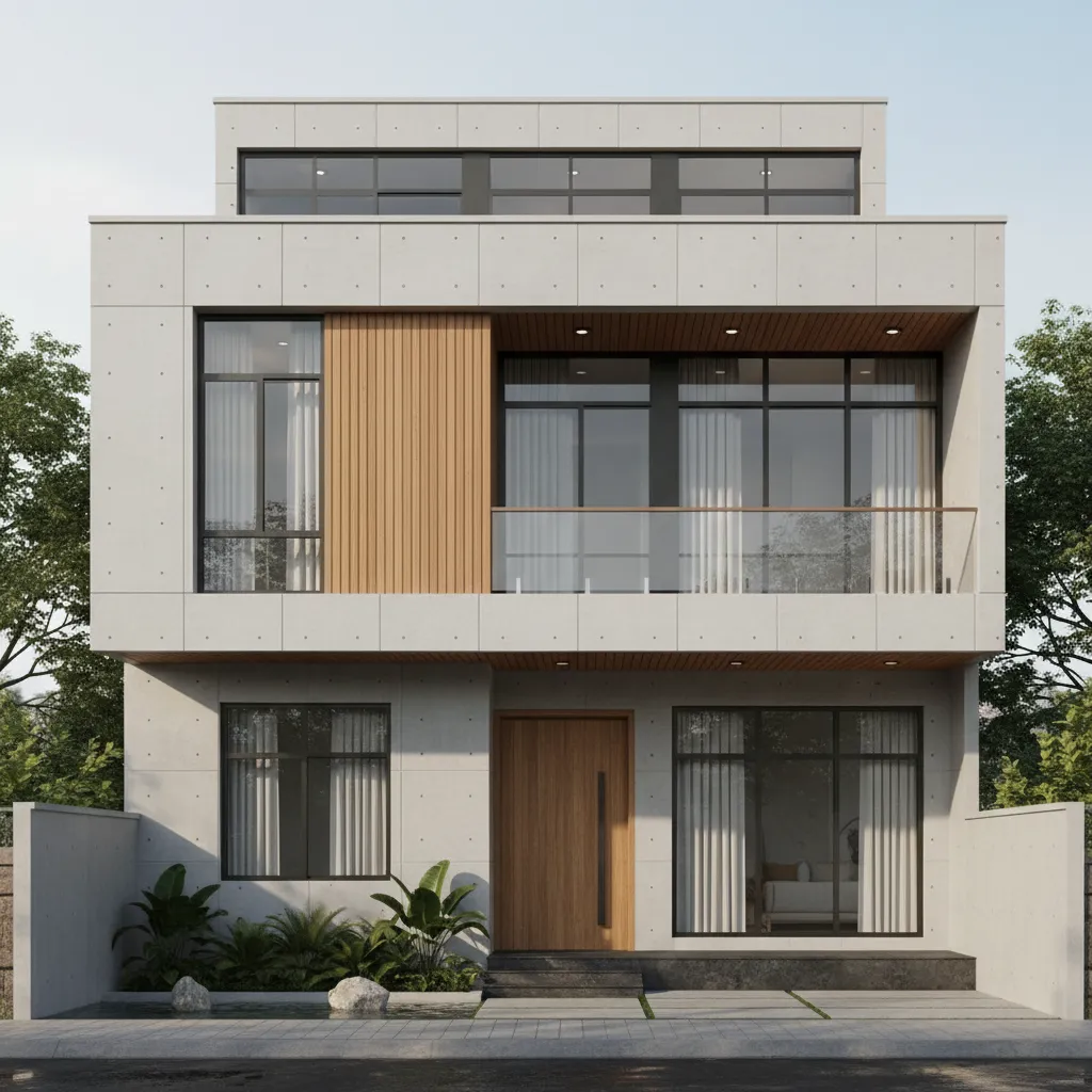 Bản vẽ thiết kế nhà 2 tầng 8x10m: Cách bố trí tối ưu